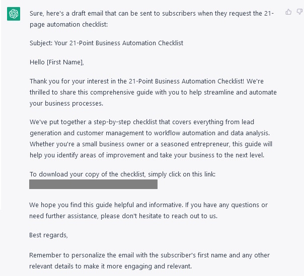 AI tools in your follow up